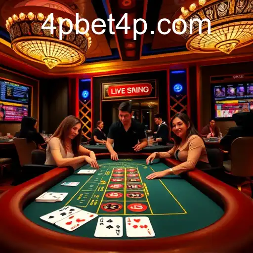 Exploring the Thrills of Live Casino Gaming at 4pbet